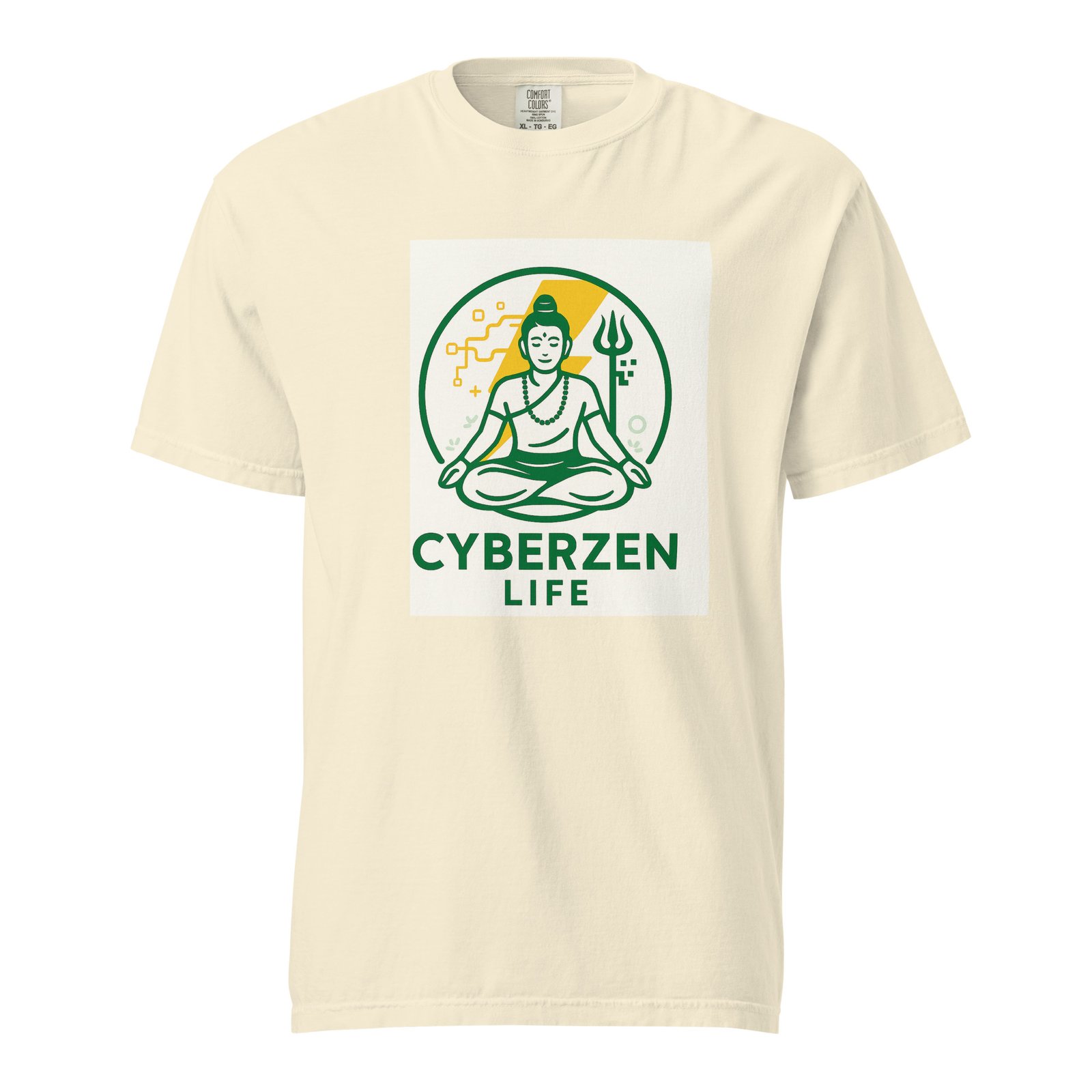 Unisex garment-dyed heavyweight t-shirt - Image 3