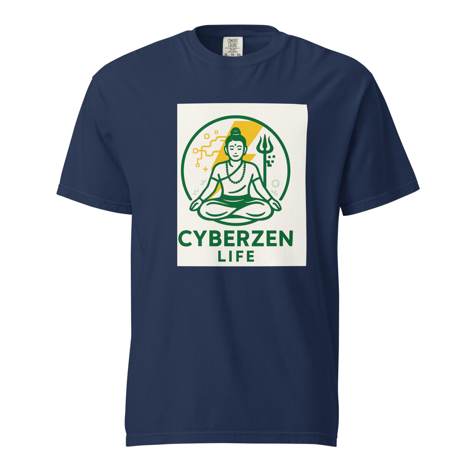 Unisex garment-dyed heavyweight t-shirt - Image 2